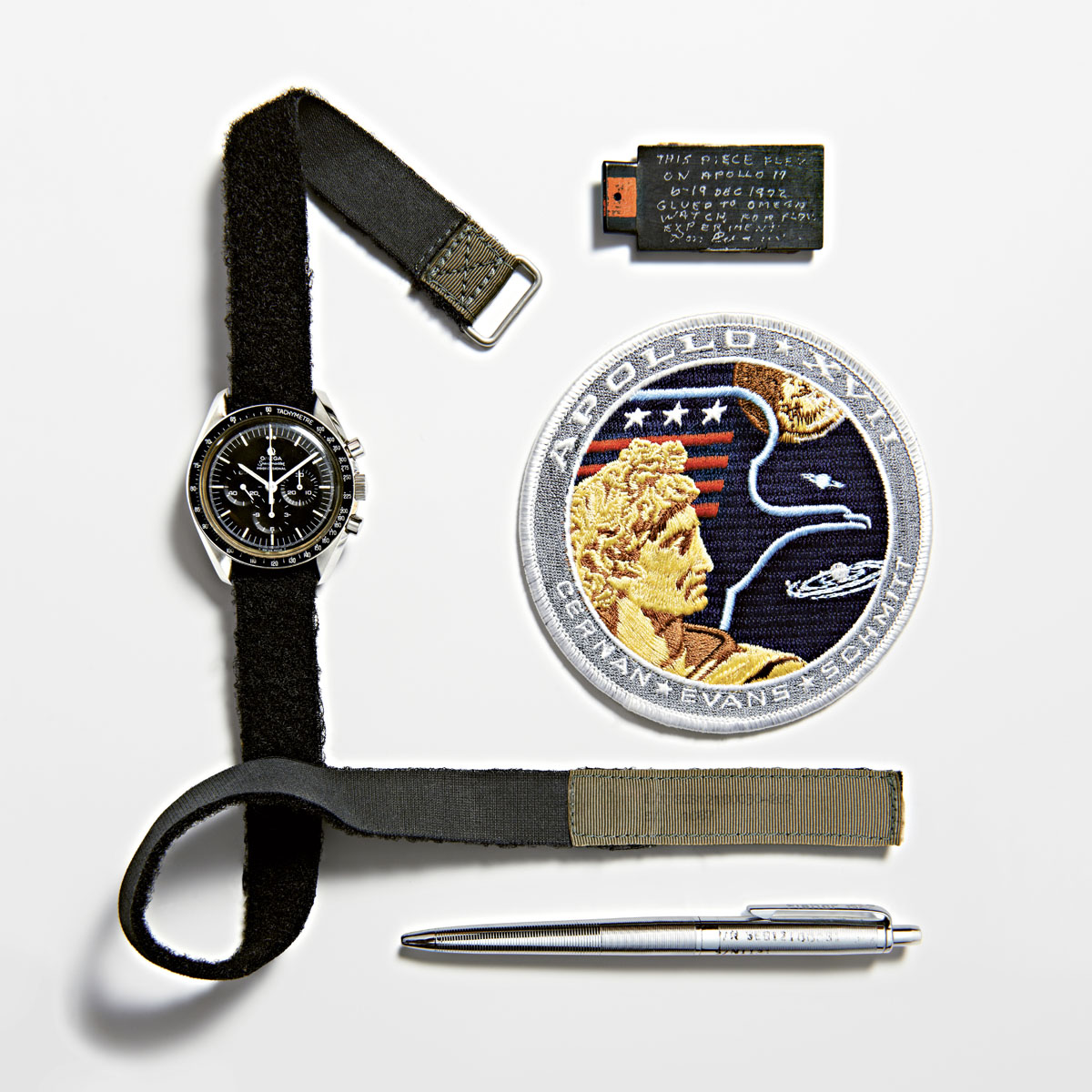 服务舱机长的“阿波罗17号”腕表