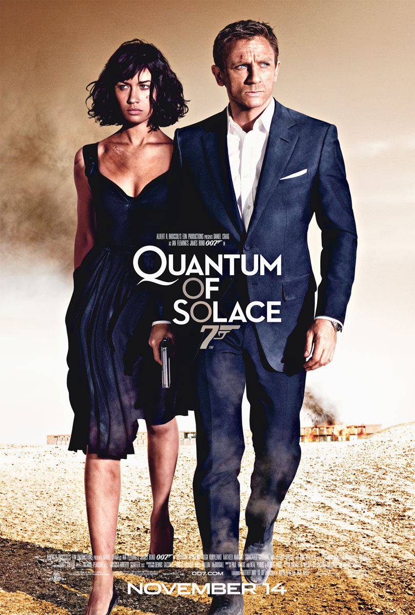 电影《007大破量子危机》（Quantum of Solace）海报
