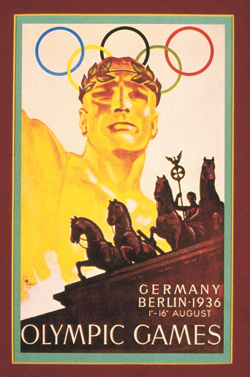 1936年柏林奥运会海报