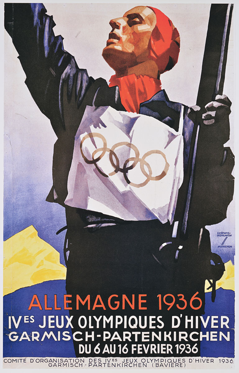 1936年冬奥会海报