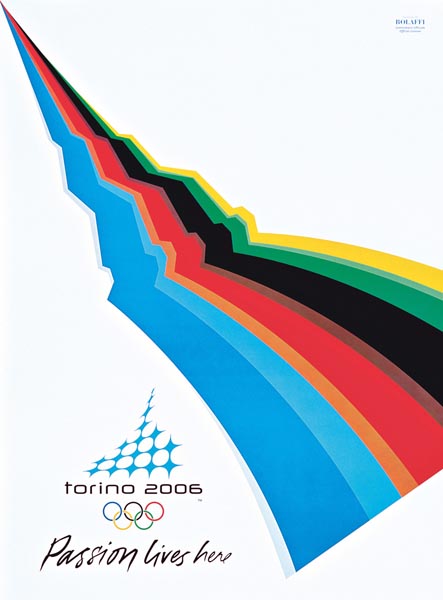 2006年都灵冬奥会海报