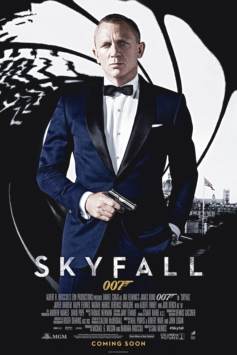 007系列电影《007大破天幕危机》海报
