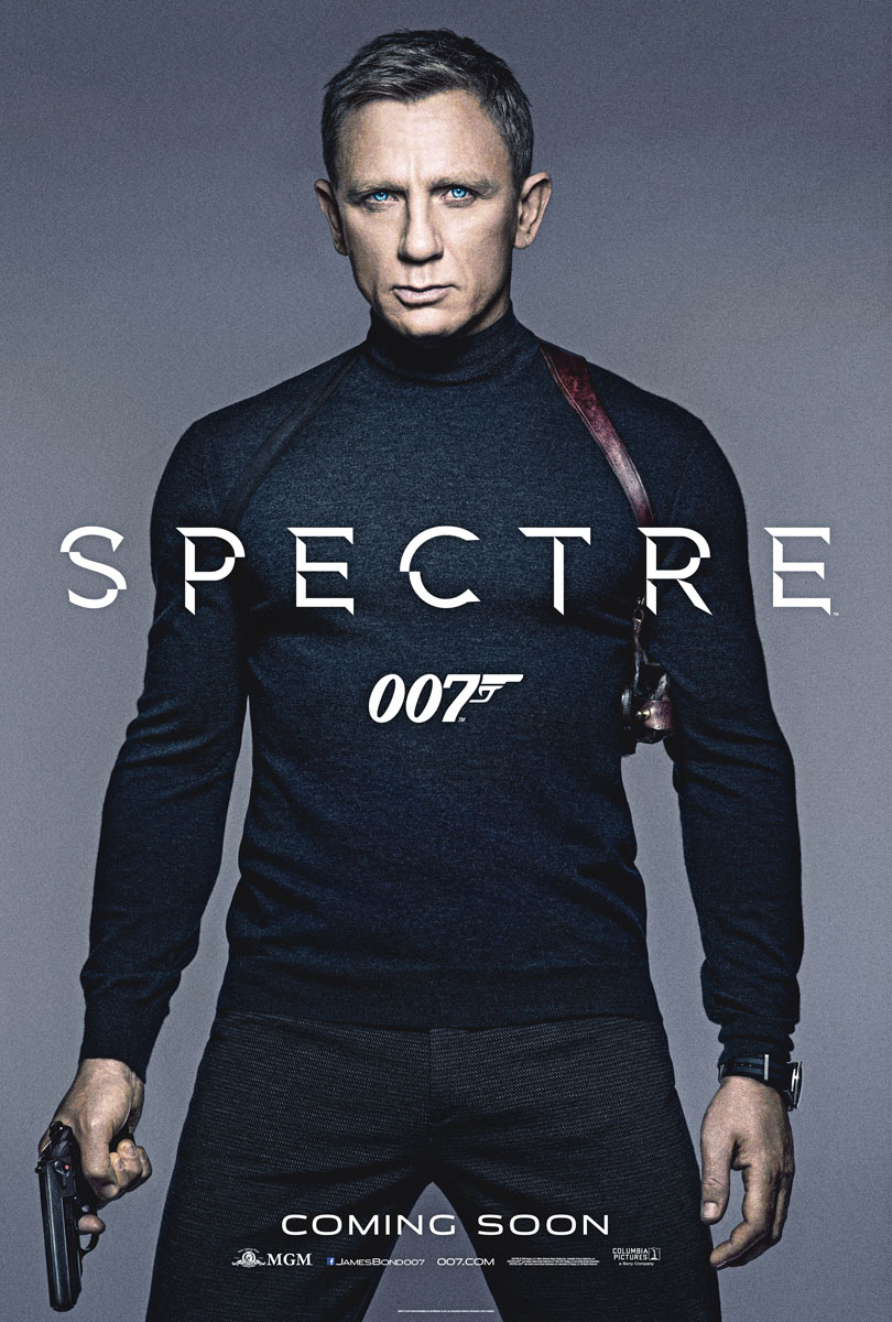丹尼尔·克雷格在电影《007：幽灵党》中饰演特工007