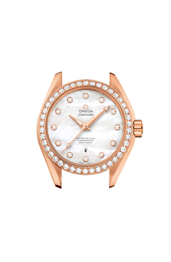 海马系列 aqua terra 150米腕表 34毫米, sedna64 18k金表壳 搭配