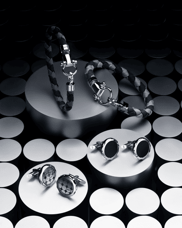 欧米茄Aqua系列 Sailing 手链, 尼龙, 精钢 - BA02CW000030X - 影像 3