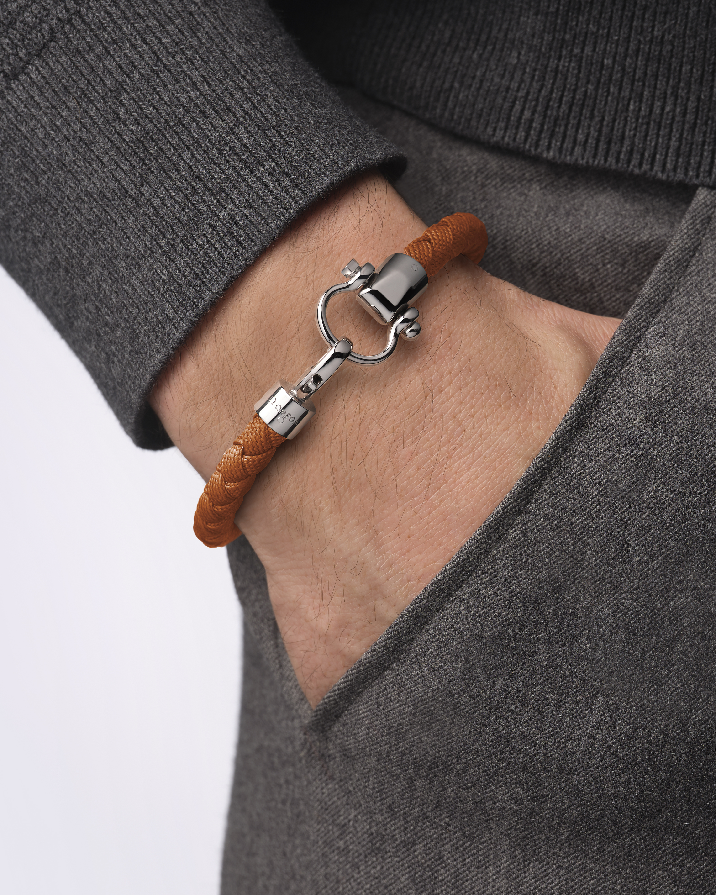 欧米茄Aqua系列 Sailing 手链, 尼龙, 精钢 - BA05CW00002RX - 影像 2