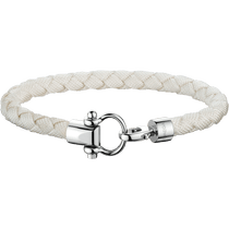欧米茄Aqua系列 手链, 精钢, 白色编织尼龙 - BA05CW00004R2
