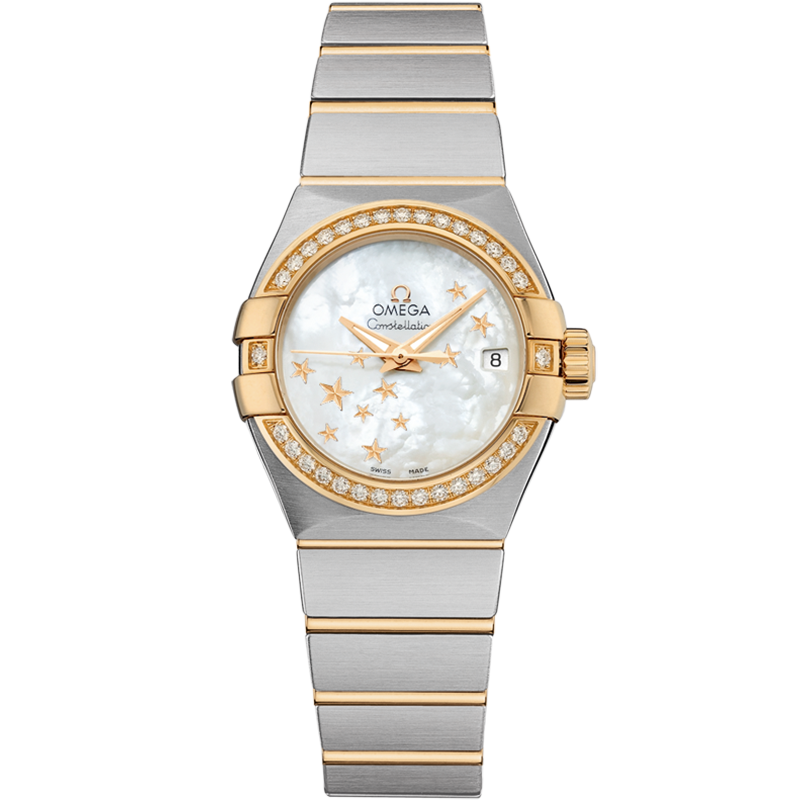 星座系列 27毫米, 精钢-黄色18 k金表壳 搭配 精钢-黄色18 k金表链 - 123.25.27.20.05.001 - 影像 1