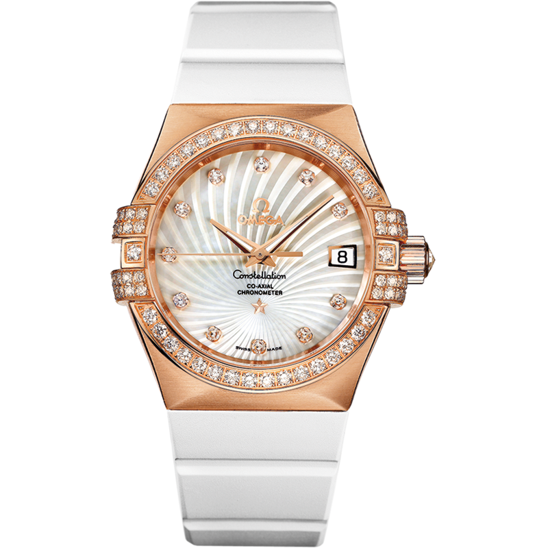 星座系列 35毫米, 红色k金表壳 搭配 橡胶表带 - 123.57.35.20.55.001 - 影像 1