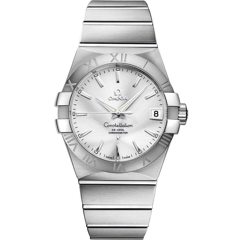 星座系列 38毫米, 精钢表壳 搭配 精钢表链 - 123.10.38.21.02.001 - 影像 1