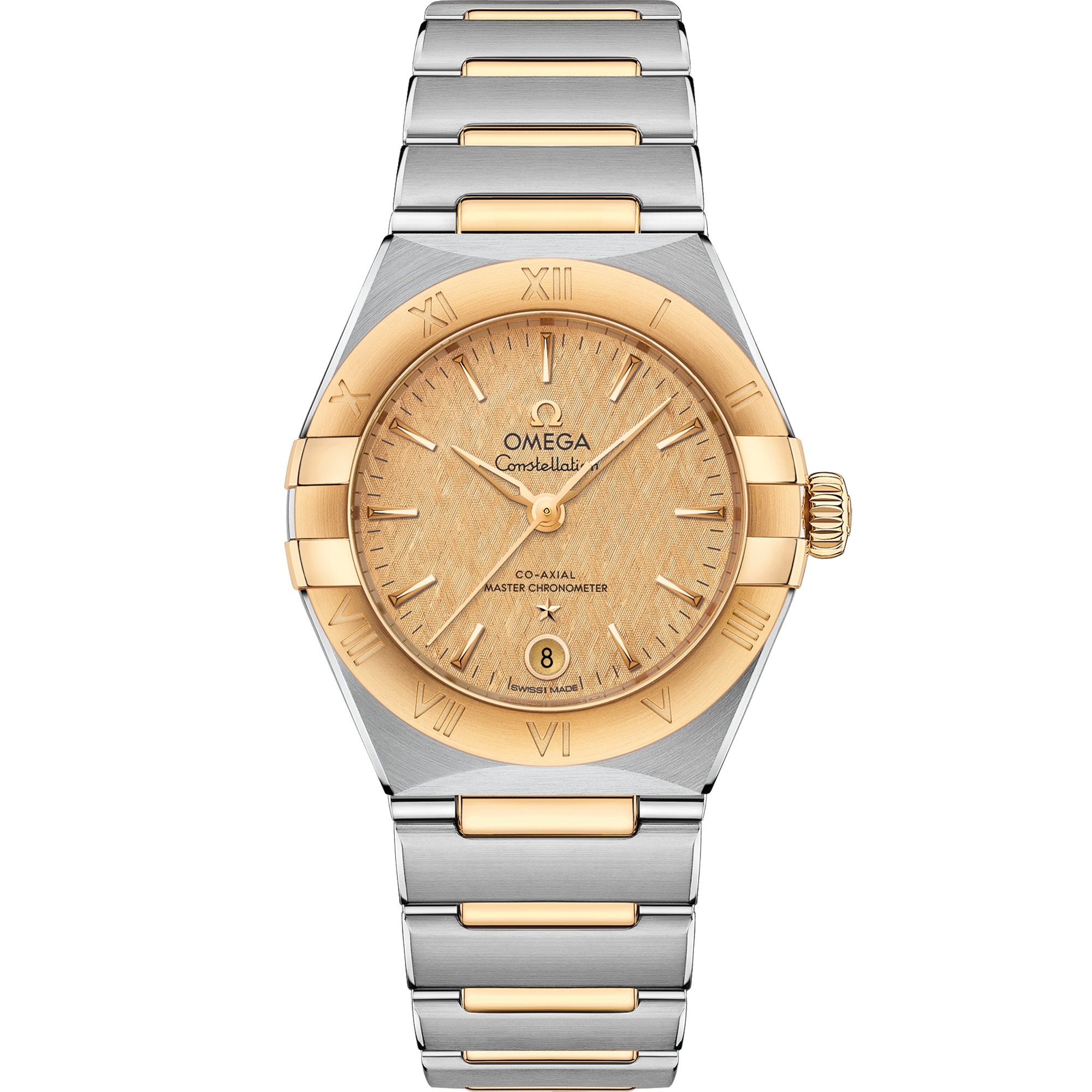 星座系列 29毫米, 精钢-黄色18 k金表壳 搭配 精钢-黄色18 k金表链 - 131.20.29.20.08.001 - 影像 1