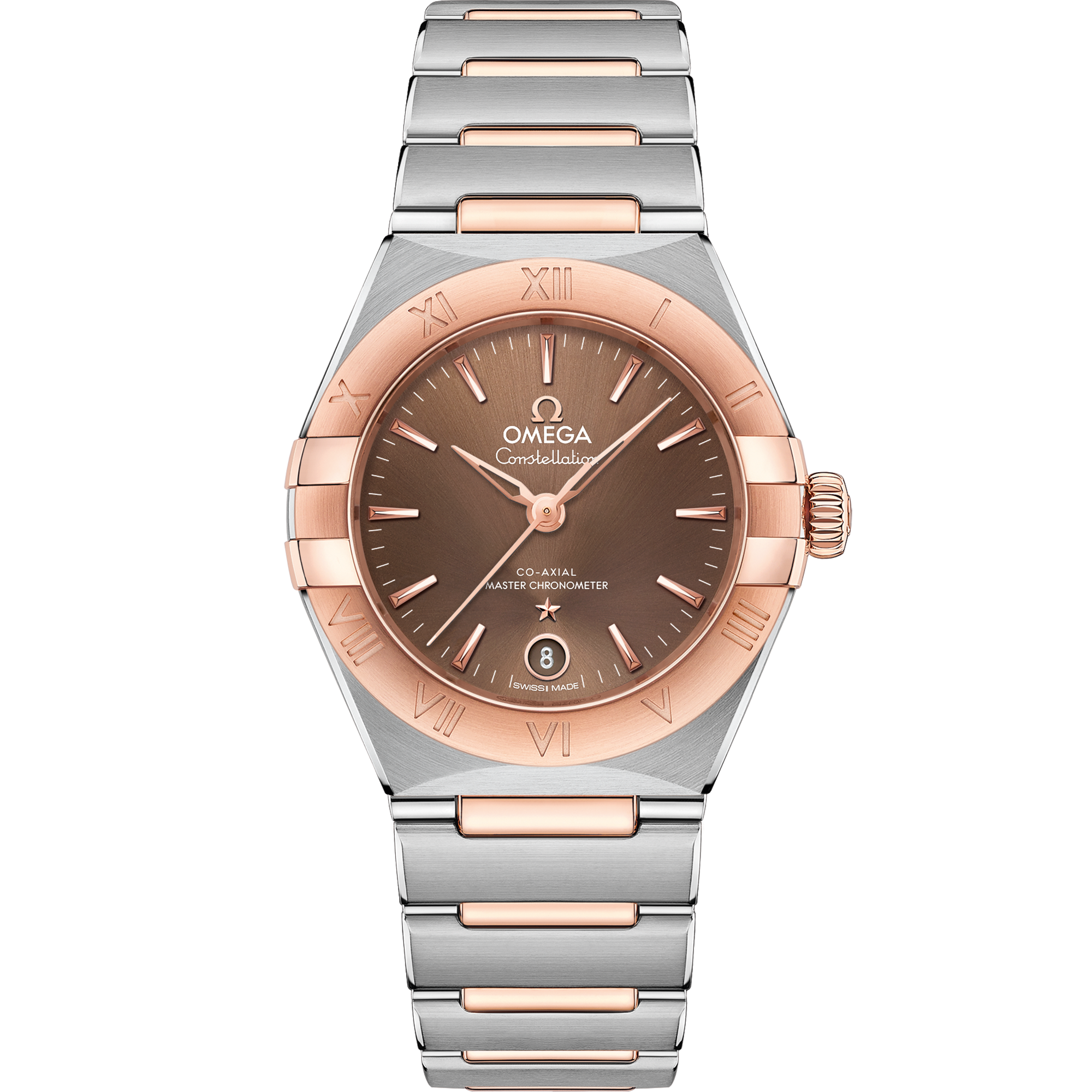 星座系列 29毫米, 精钢-Sedna™ 18k金表壳 搭配 精钢-Sedna™ 18k金表链 - 131.20.29.20.13.001 - 影像 1