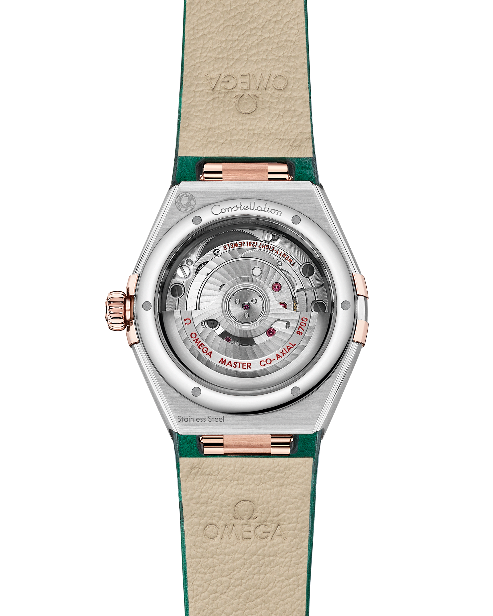 星座系列 29毫米, 精钢-Sedna™ 18k金表壳 搭配 皮表带 - 131.23.29.20.99.001 - 影像 2