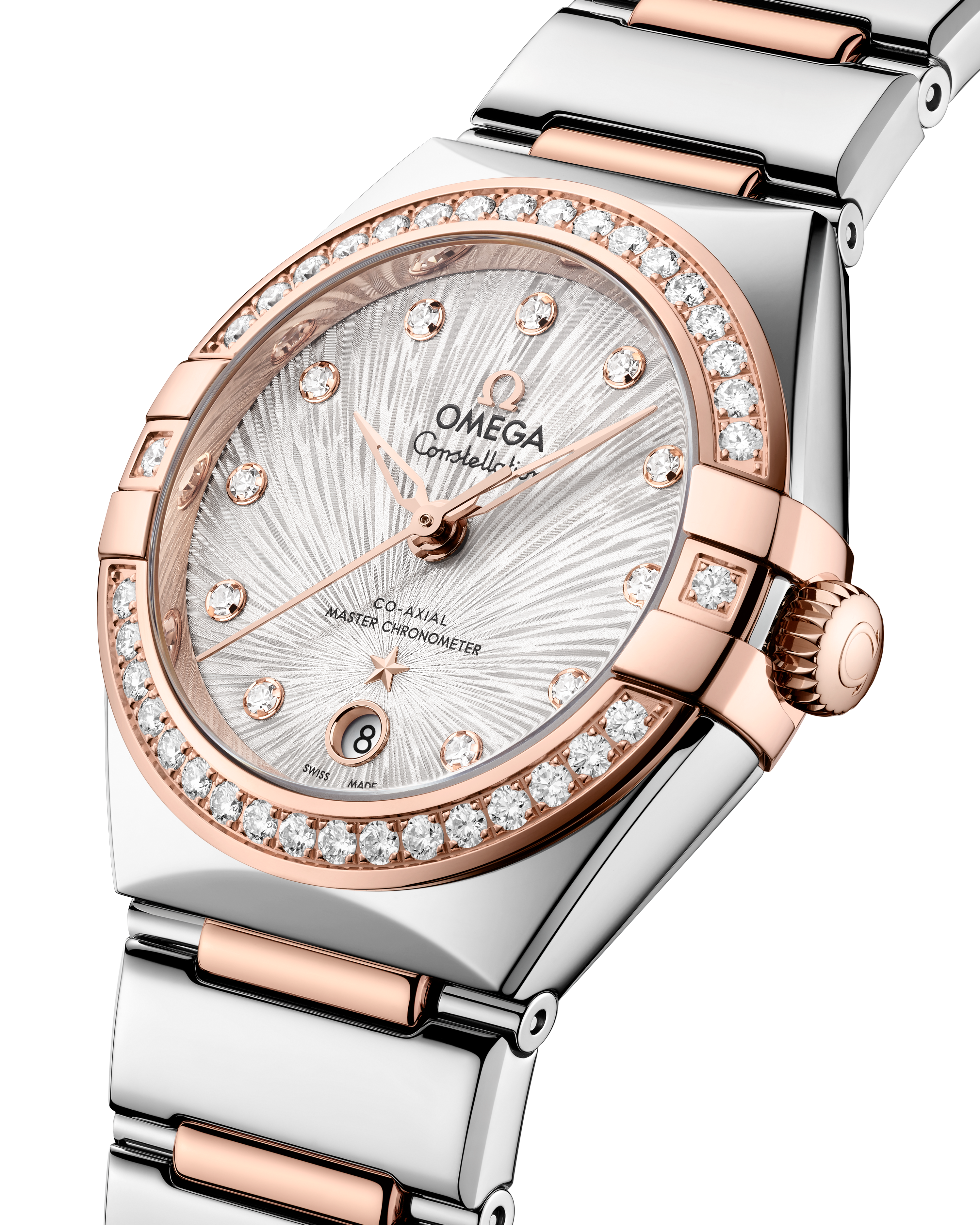 星座系列 29毫米, 精钢-Sedna™ 18k金表壳 搭配 精钢-Sedna™ 18k金表链 - 131.25.29.20.52.003 - 影像 3
