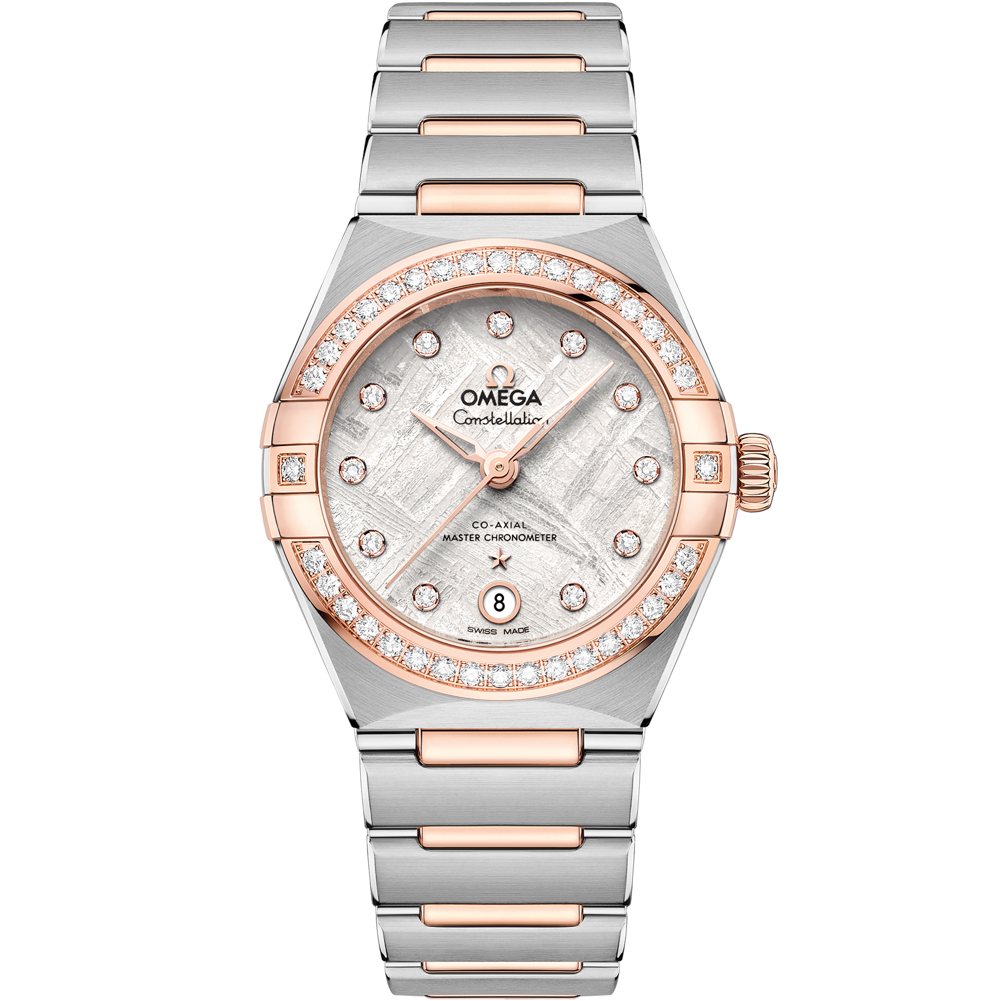 星座系列 29毫米, 精钢-Sedna™ 18k金表壳 搭配 精钢-Sedna™ 18k金表链 - 131.25.29.20.99.001 - 影像 1