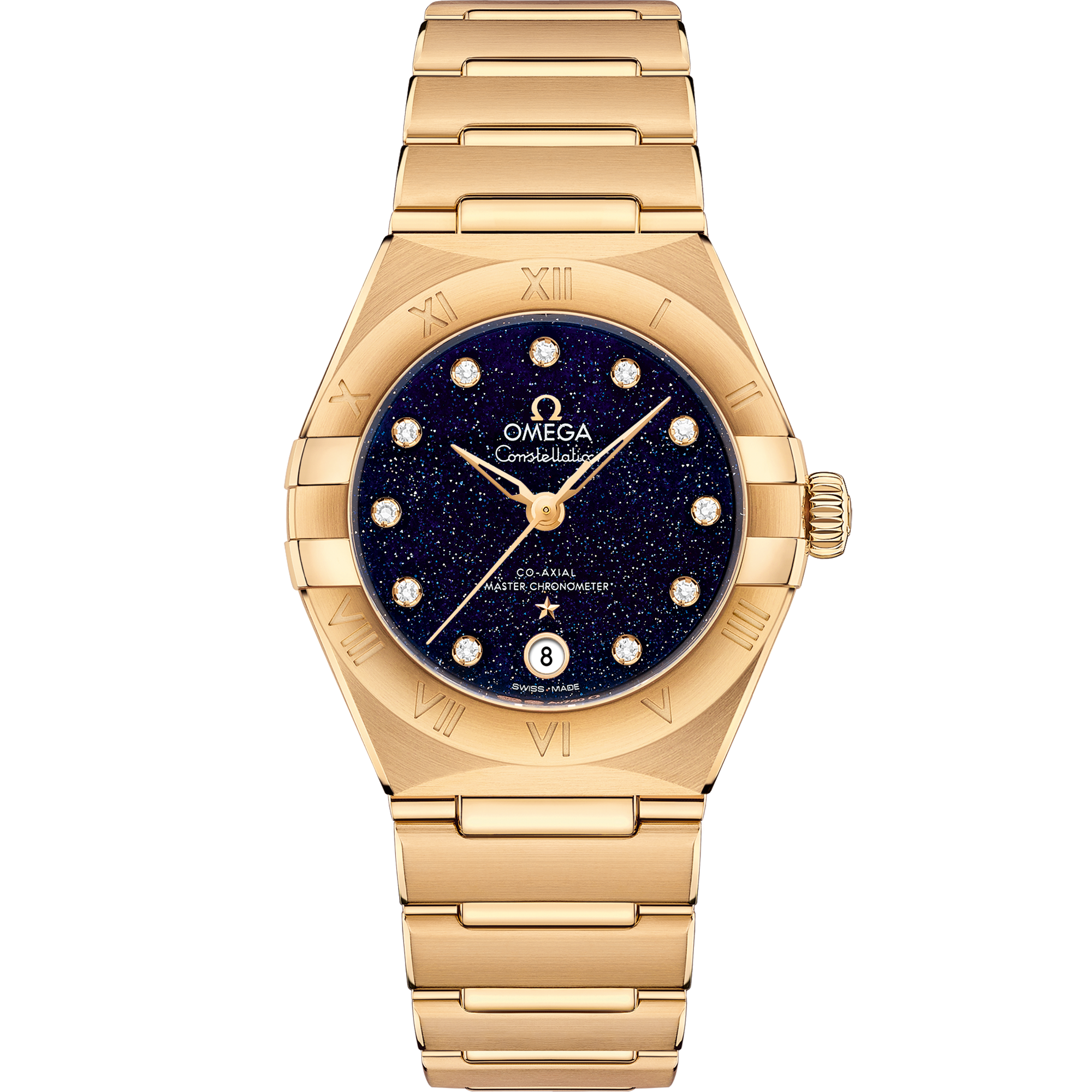 星座系列 29毫米, 黄色18 k金表壳 搭配 黄色18 k金表链 - 131.50.29.20.53.002 - 影像 1