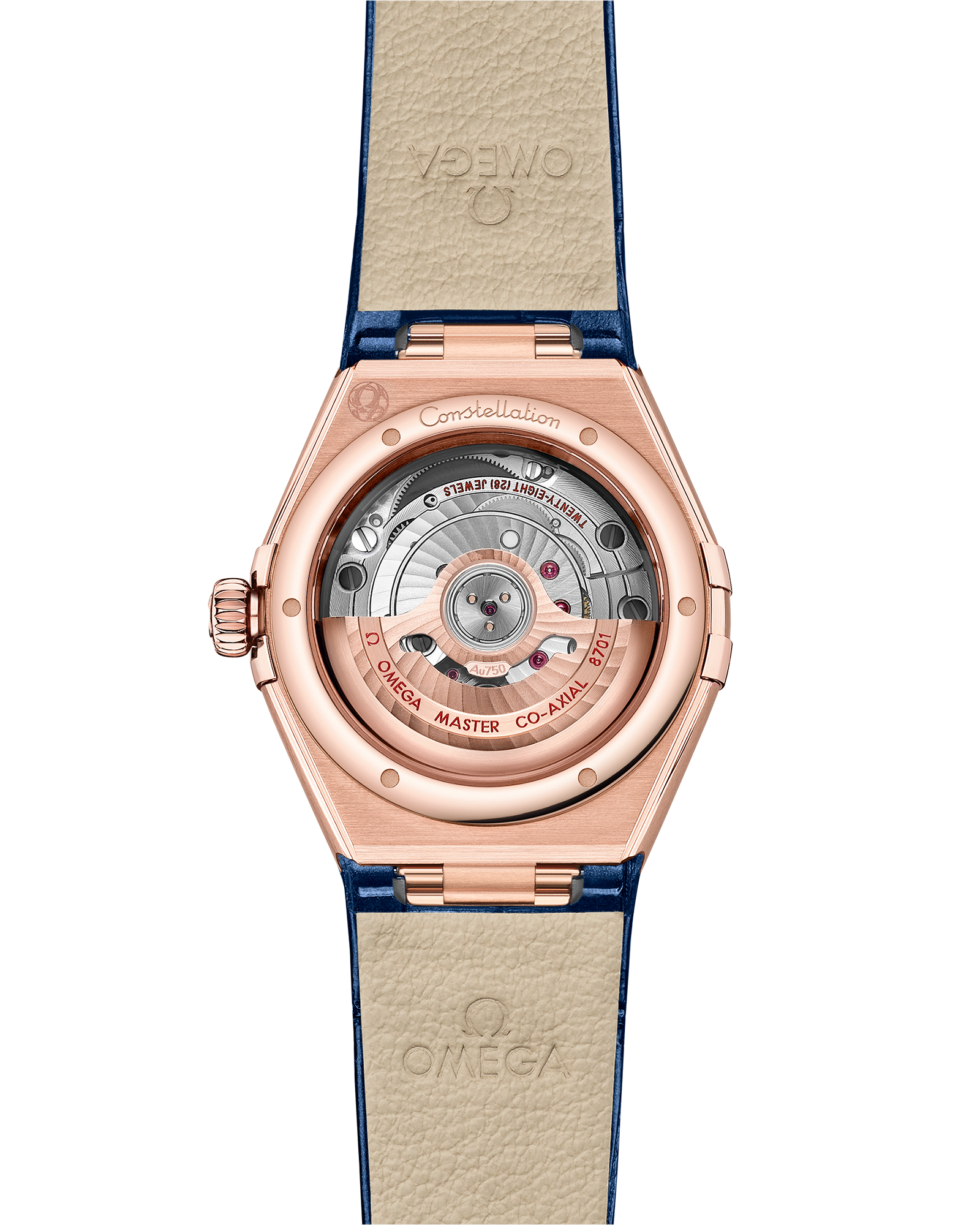 星座系列 29毫米, Sedna™ 18k金表壳 搭配 皮表带 - 131.53.29.20.53.002 - 影像 2