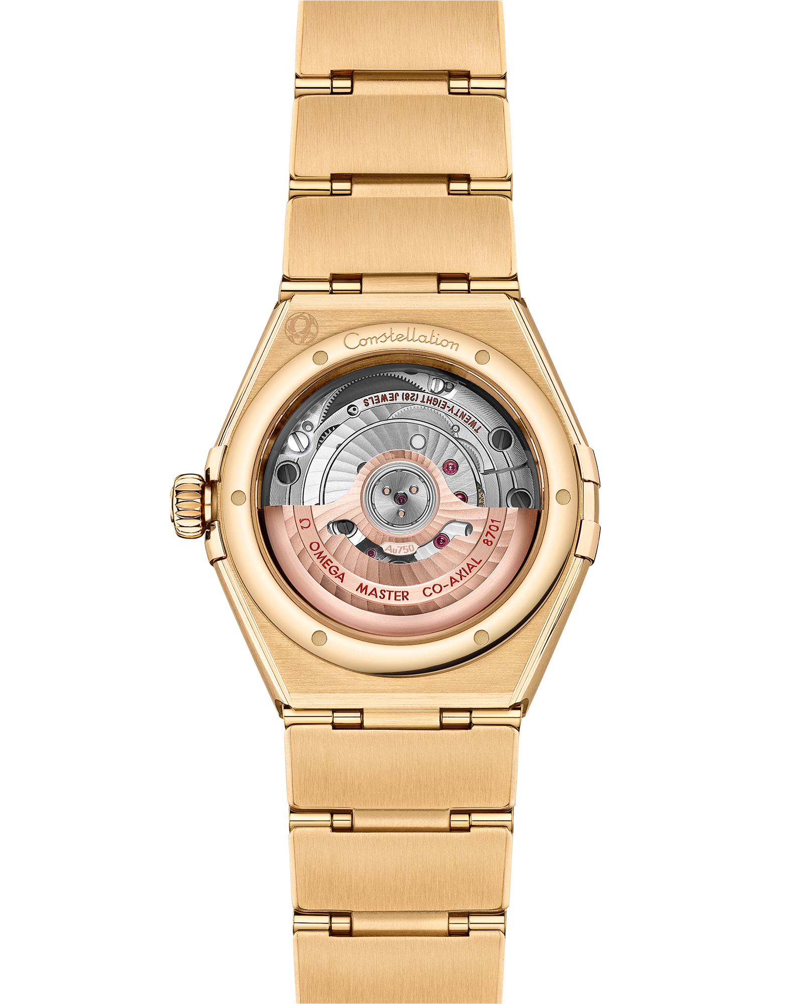 星座系列 29毫米, 黄色18 k金表壳 搭配 黄色18 k金表链 - 131.55.29.20.58.001 - 影像 2