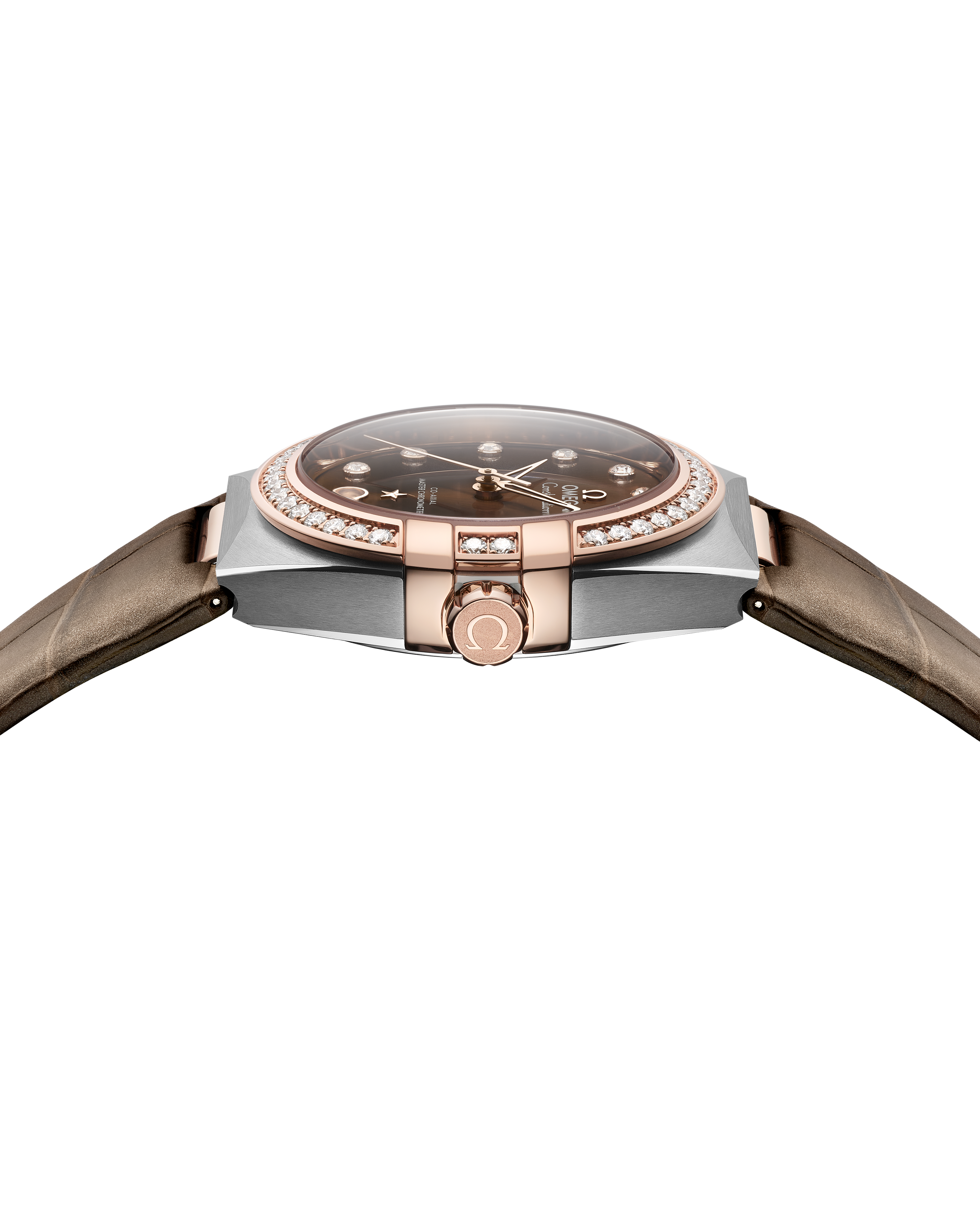 星座系列 36毫米, 精钢-Sedna™ 18k金表壳 搭配 皮表带 - 131.28.36.20.63.001 - 影像 3