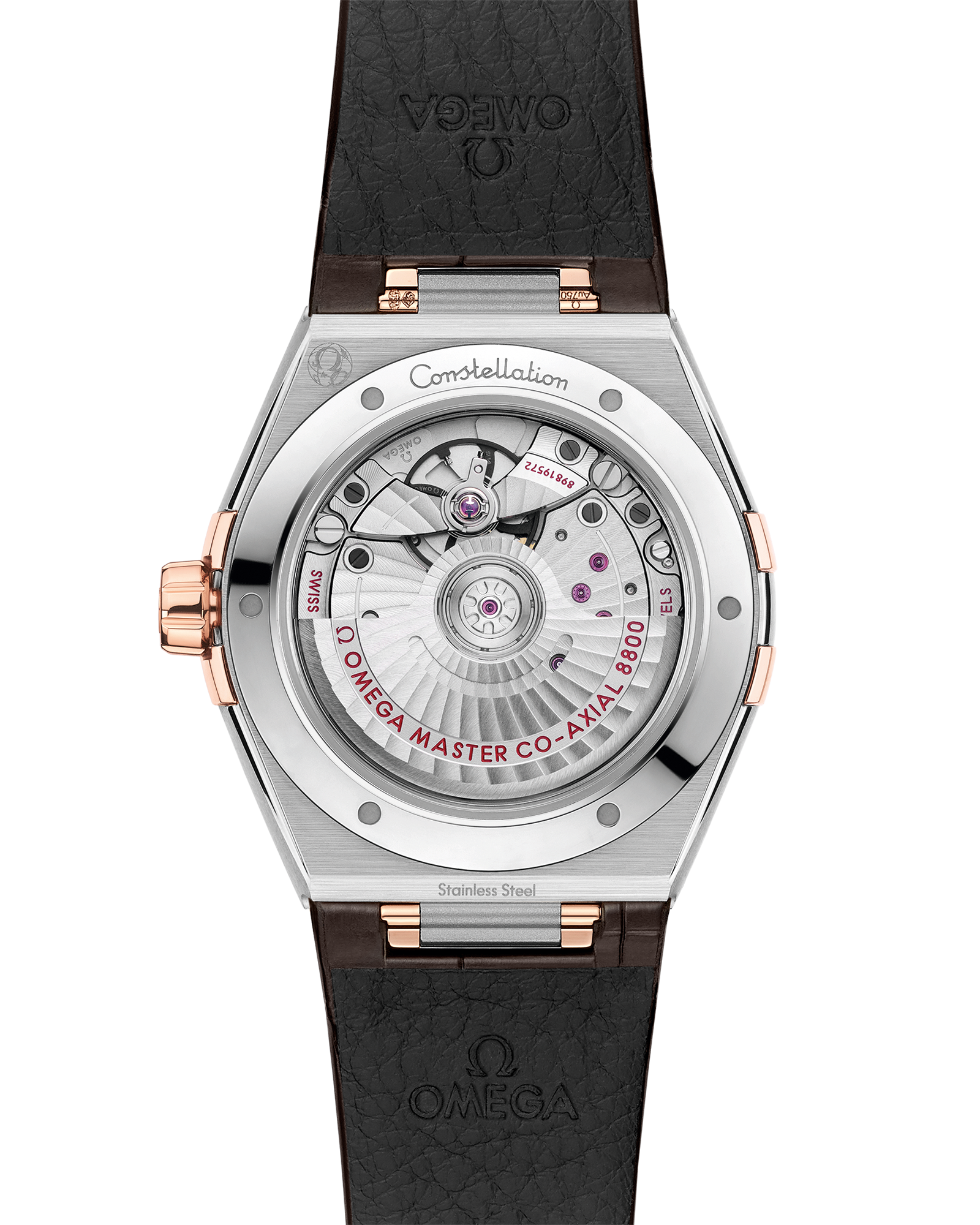 星座系列 39毫米, 精钢-Sedna™ 18k金表壳 搭配 皮表带 - 131.23.39.20.52.001 - 影像 2