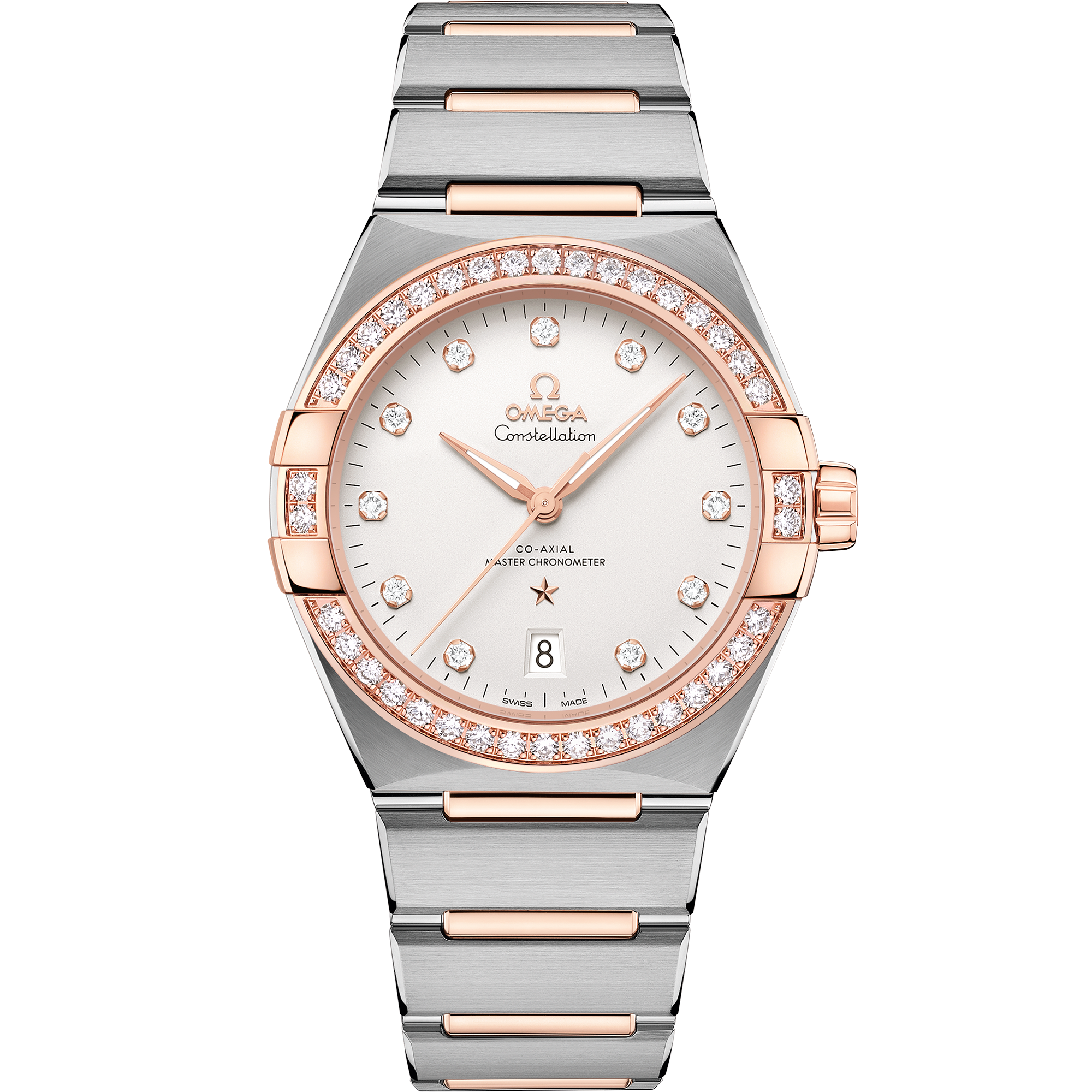 星座系列 39毫米, 精钢-Sedna™ 18k金表壳 搭配 精钢-Sedna™ 18k金表链 - 131.25.39.20.52.001 - 影像 1