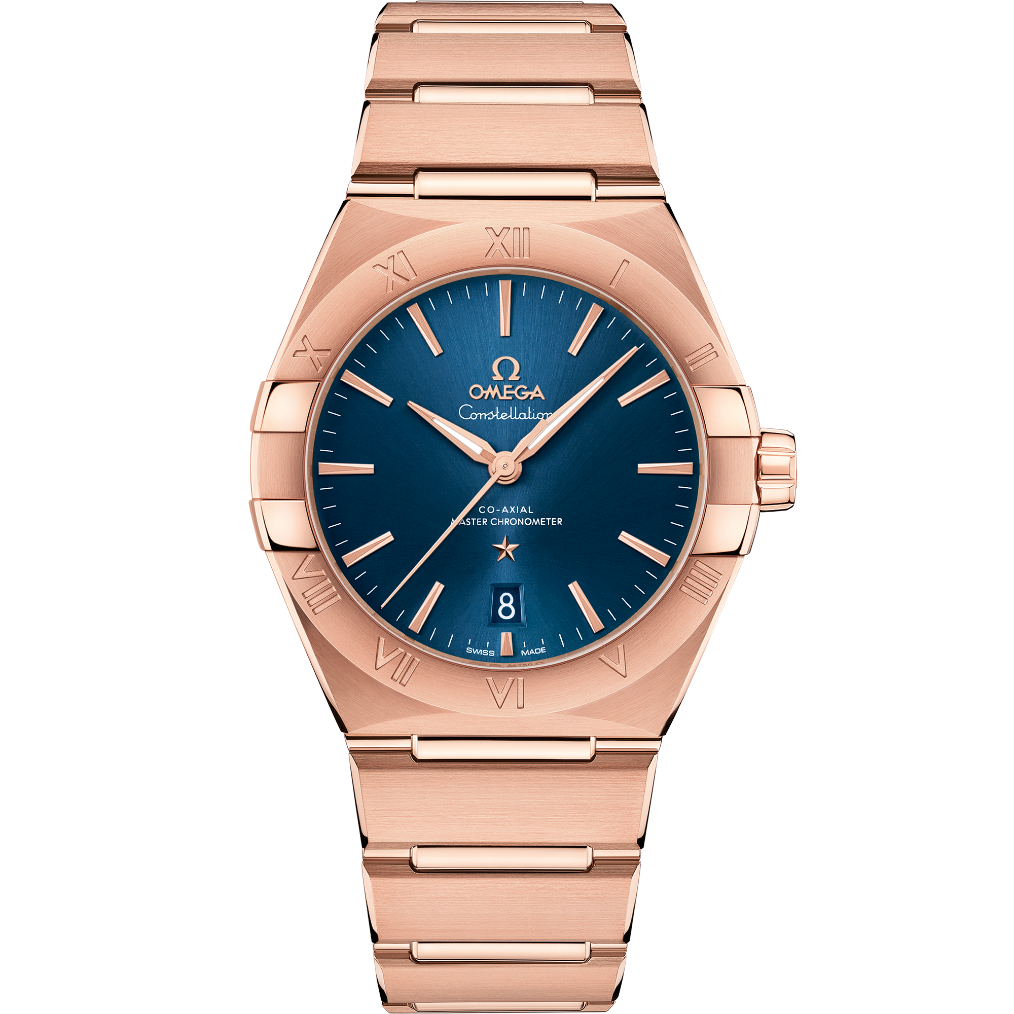 星座系列 39毫米, Sedna™ 18k金表壳 搭配 Sedna™ 18k金表链 - 131.50.39.20.03.001 - 影像 1