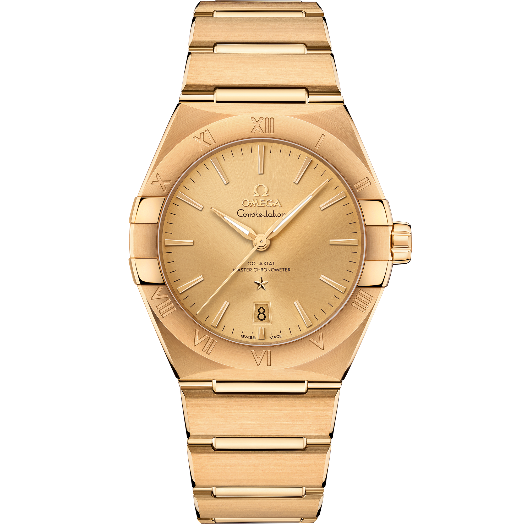 星座系列 39毫米, 黄色18 k金表壳 搭配 黄色18 k金表链 - 131.50.39.20.08.001 - 影像 1