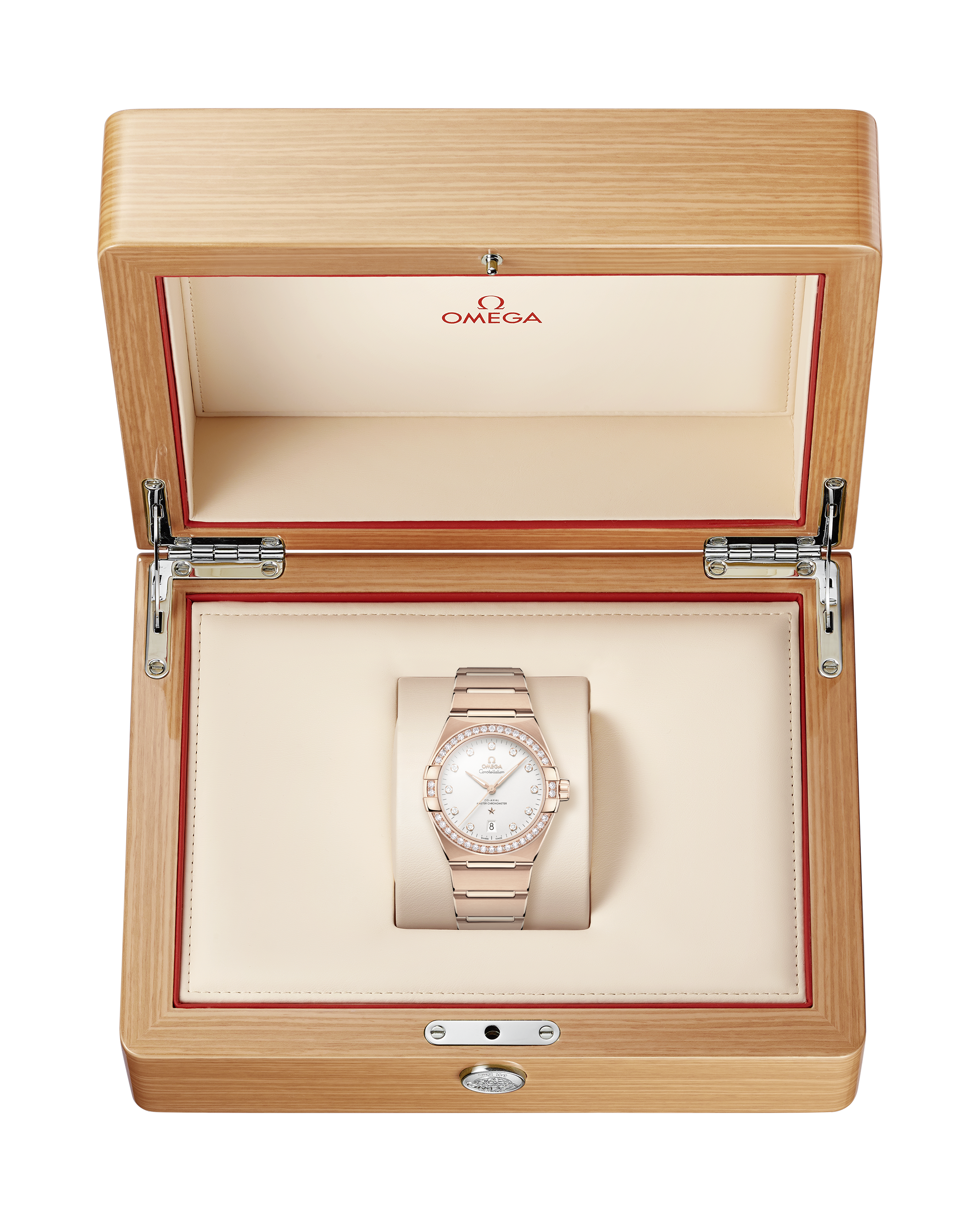 星座系列 39毫米, Sedna™ 18k金表壳 搭配 Sedna™ 18k金表链 - 131.55.39.20.52.001 - 影像 2