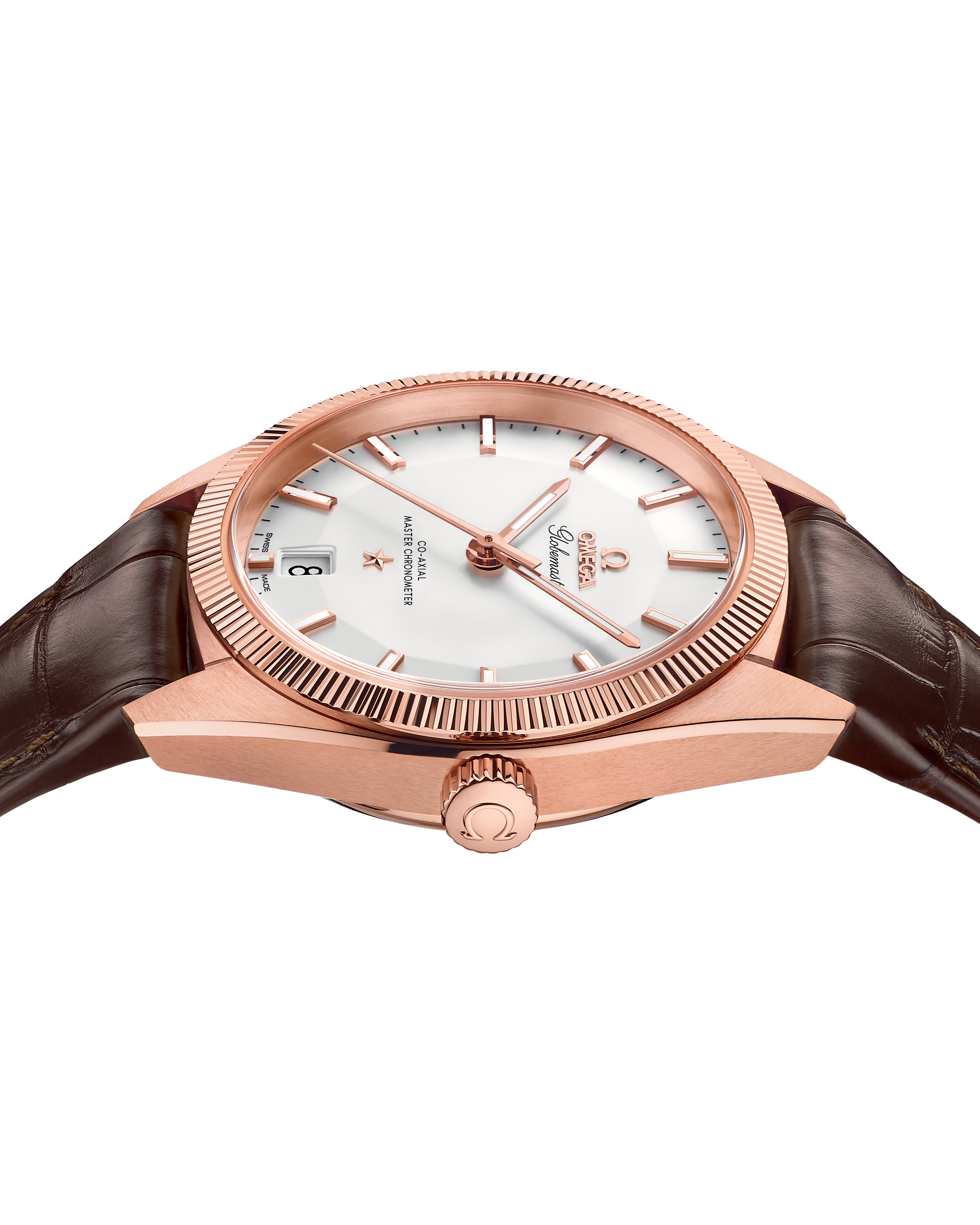 星座系列 尊霸腕表 39毫米, Sedna™ 18k金表壳 搭配 皮表带 - 130.53.39.21.02.001 - 影像 3