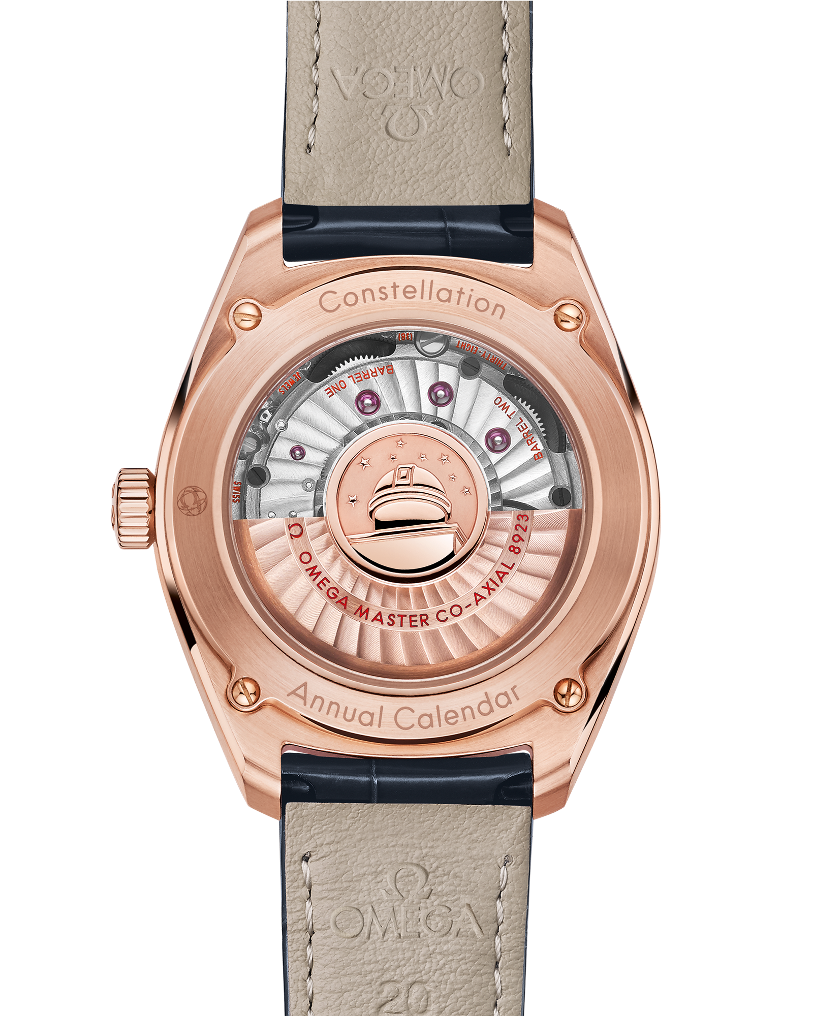 星座系列 尊霸腕表 41毫米, Sedna™ 18k金表壳 搭配 皮表带 - 130.53.41.22.03.001 - 影像 2