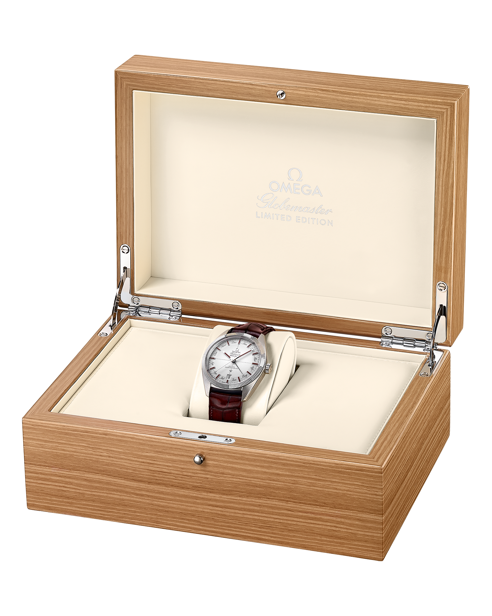 星座系列 尊霸腕表 41毫米, 铂金 搭配 皮表带 - 130.93.41.22.99.001 - 影像 3