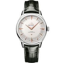 星座系列 天文台<span class="nowrap">腕表</span> 39.4毫米, O-MEGASTEEL 搭配 鳄鱼皮 - 14013392102001