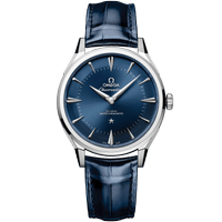 星座系列 天文台<span class="nowrap">腕表</span> 39.4毫米, O-MEGASTEEL 搭配 鳄鱼皮 - 14013392103001