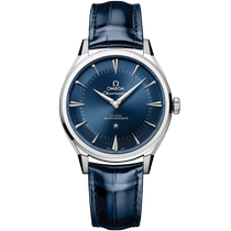 星座系列 天文台<span class="nowrap">腕表</span> 39.4毫米, O-MEGASTEEL 搭配 鳄鱼皮 - 14013392103001