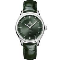 星座系列 天文台<span class="nowrap">腕表</span> 39.4毫米, O-MEGASTEEL 搭配 鳄鱼皮 - 14013392110001