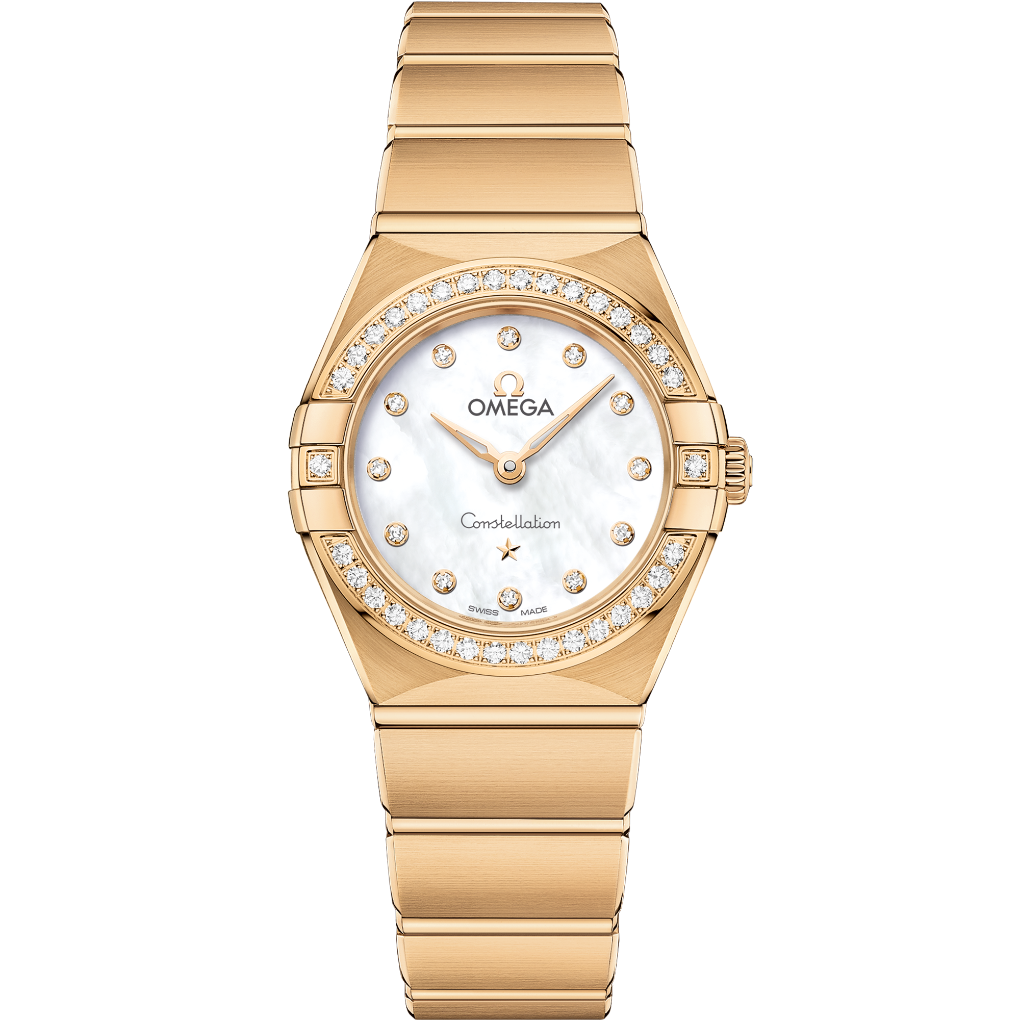 星座系列 25毫米, 黄色18 k金表壳 搭配 黄色18 k金表链 - 131.55.25.60.55.002 - 影像 1