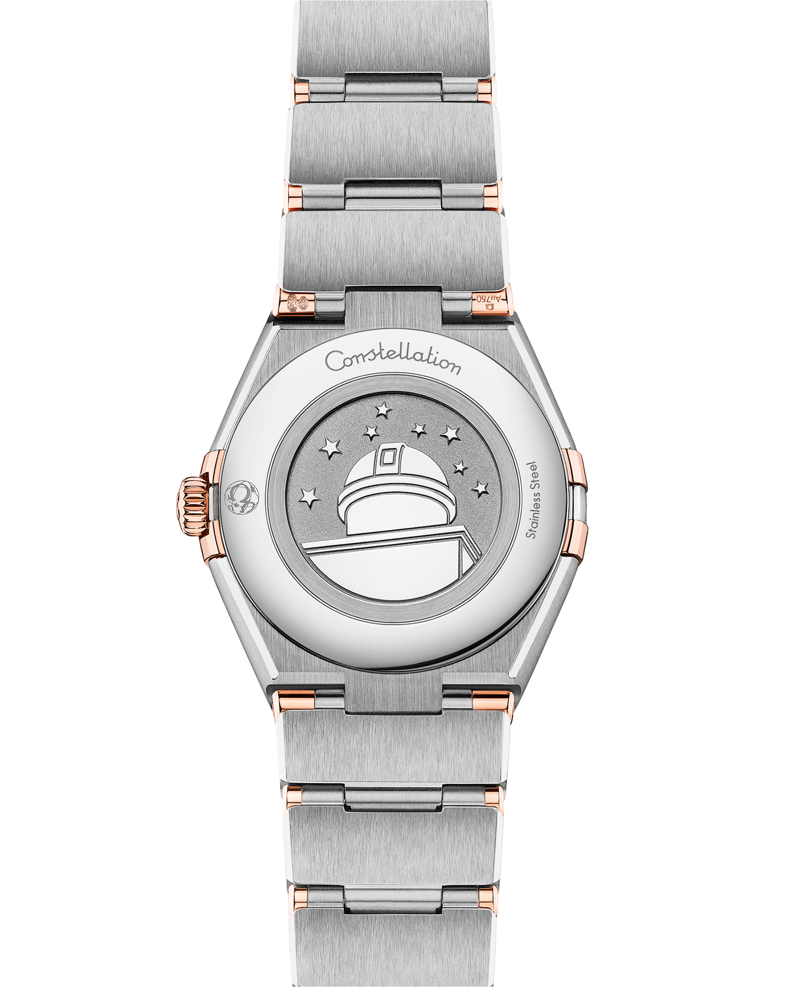 星座系列 28毫米, 精钢-Sedna™ 18k金表壳 搭配 精钢-Sedna™ 18k金表链 - 131.20.28.60.55.001 - 影像 2