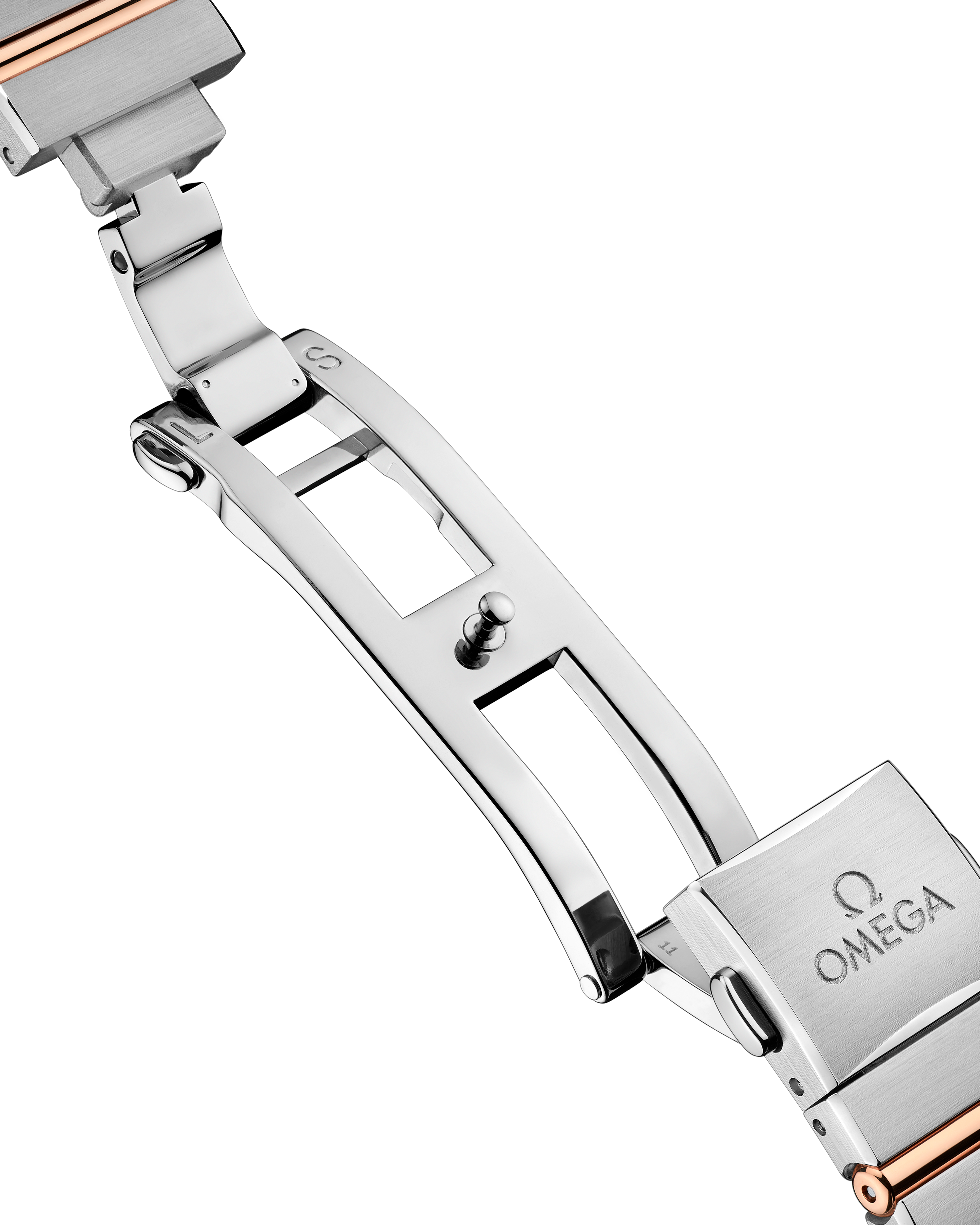 星座系列 28毫米, 精钢-Sedna™ 18k金表壳 搭配 精钢-Sedna™ 18k金表链 - 131.20.28.60.55.001 - 影像 5