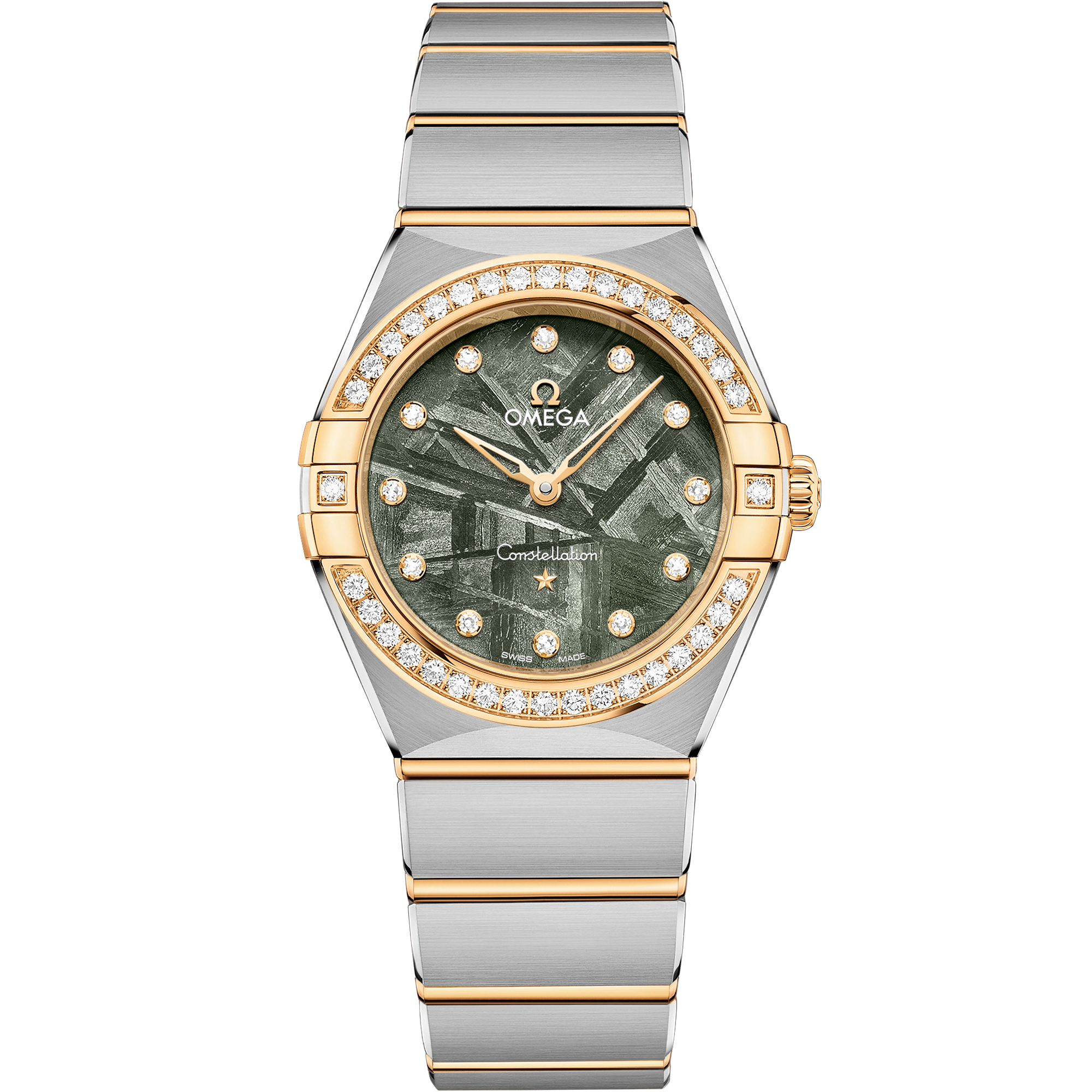 星座系列 28毫米, 精钢-黄色18 k金表壳 搭配 精钢-黄色18 k金表链 - 131.25.28.60.99.002 - 影像 1