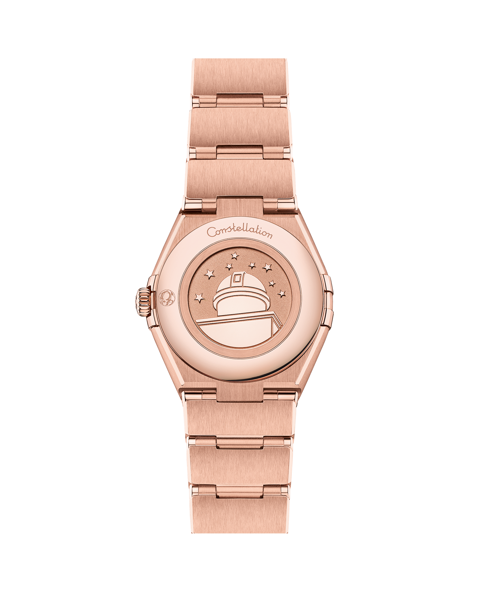 星座系列 28毫米, Sedna™ 18k金表壳 搭配 Sedna™ 18k金表链 - 131.55.28.60.55.001 - 影像 2