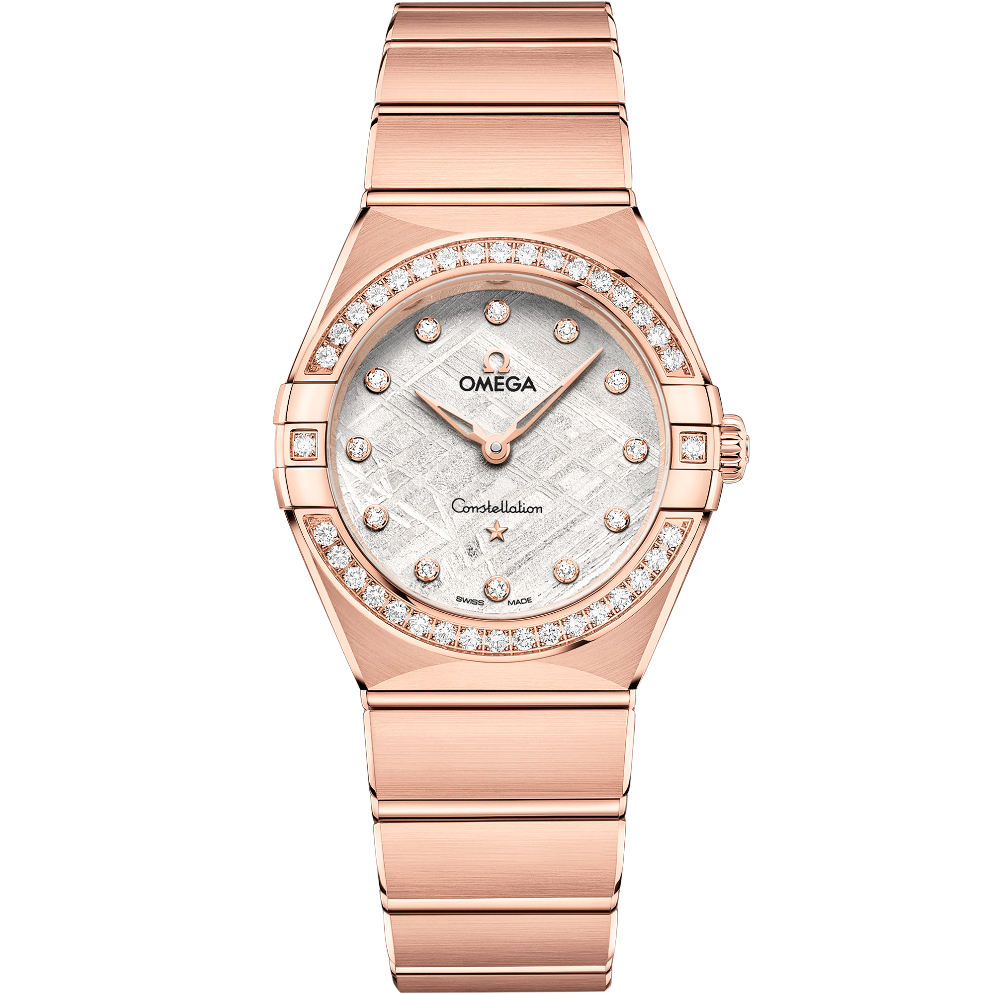 星座系列 28毫米, Sedna™ 18k金表壳 搭配 Sedna™ 18k金表链 - 131.55.28.60.99.005 - 影像 1