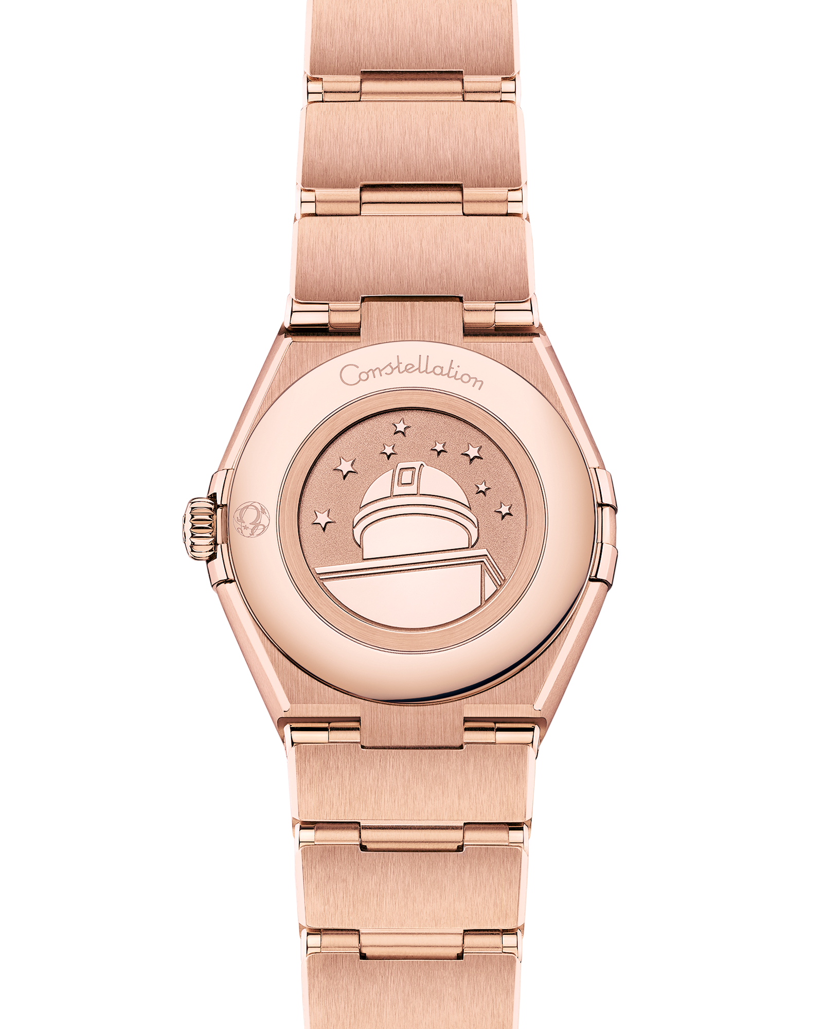 星座系列 28毫米, Sedna™ 18k金表壳 搭配 Sedna™ 18k金表链 - 131.55.28.60.99.005 - 影像 2