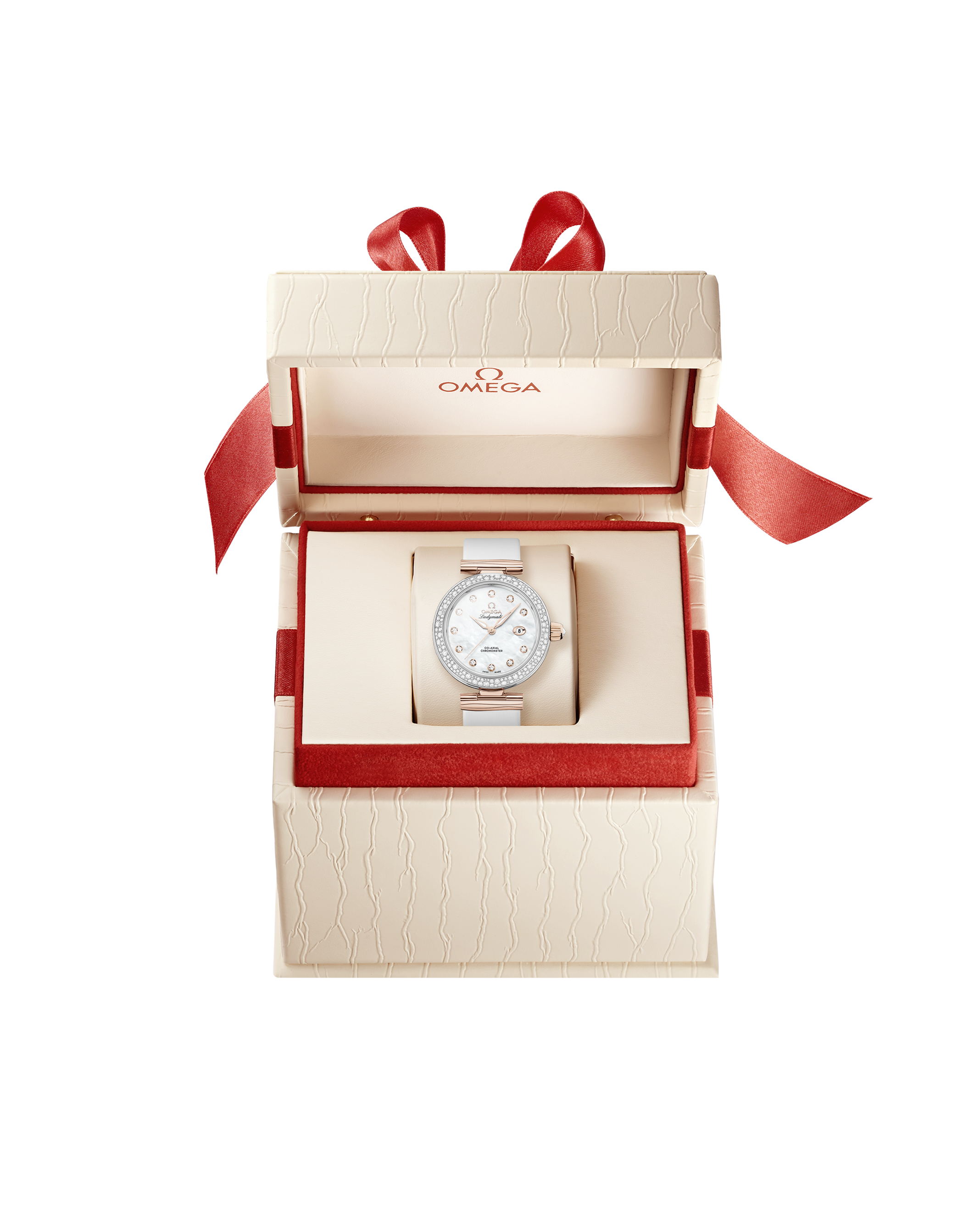 碟飞系列 Ladymatic 34毫米, 精钢-Sedna™ 18k金表壳 搭配 皮表带 - 425.27.34.20.55.004 - 影像 2