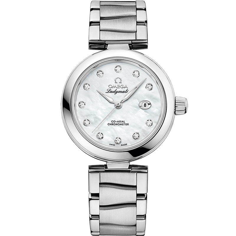 碟飞系列 Ladymatic 34毫米, 精钢表壳 搭配 精钢表链 - 425.30.34.20.55.002 - 影像 1