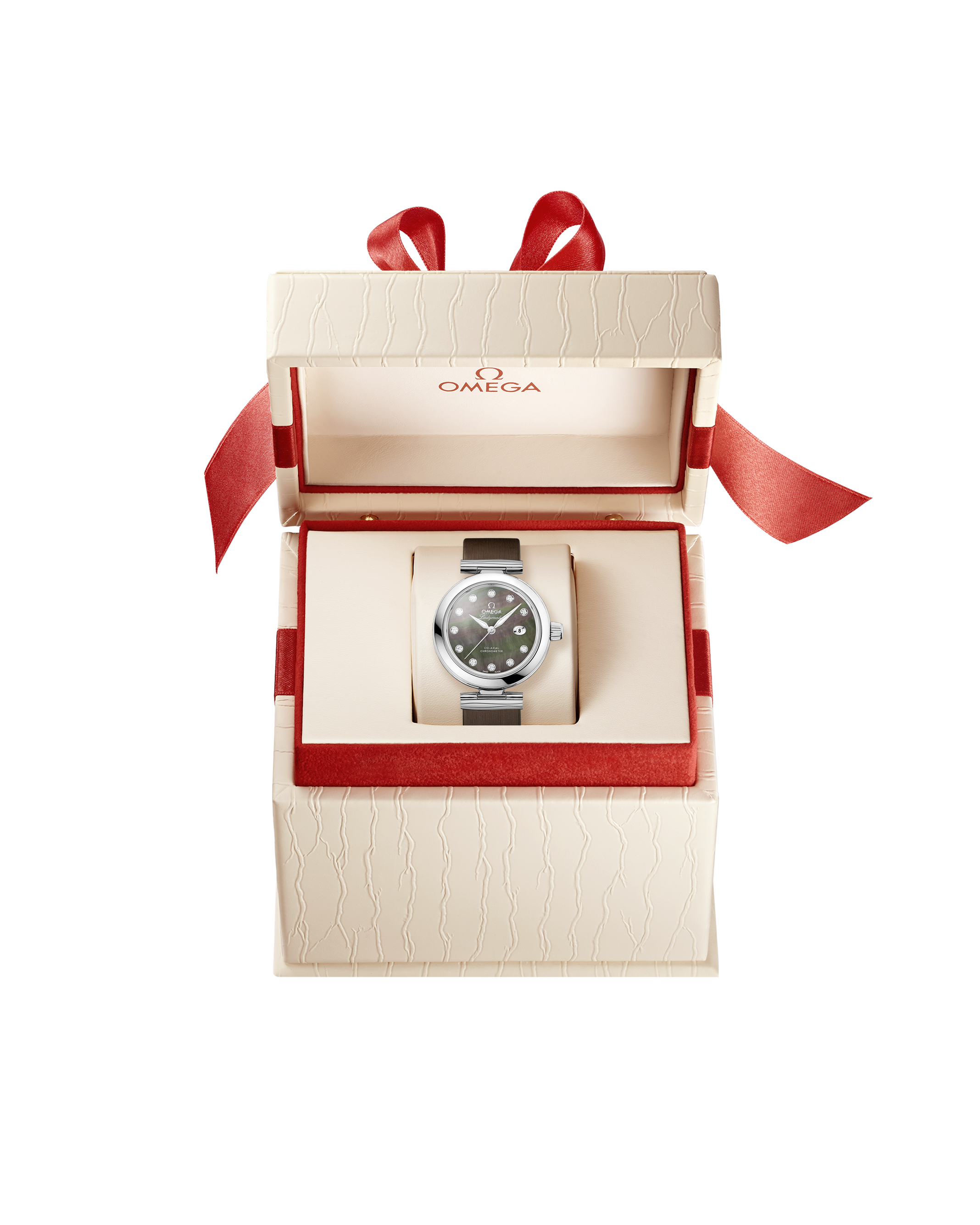 碟飞系列 Ladymatic 34毫米, 精钢表壳 搭配 皮表带 - 425.32.34.20.57.004 - 影像 2