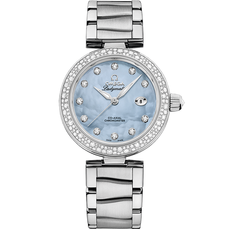 碟飞系列 Ladymatic 34毫米, 精钢表壳 搭配 精钢表链 - 425.35.34.20.57.003 - 影像 1