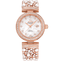 碟飞系列 Ladymat<span class="nowrap">ic</span> 34毫米, Sedna™ 18k金表壳 搭配 Sedna™ 18k金表链 - 42565342055008