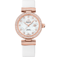 碟飞系列 Ladymatic 34毫米, Sedna™ 18k金表壳 搭配 皮表带 - 42567342055008