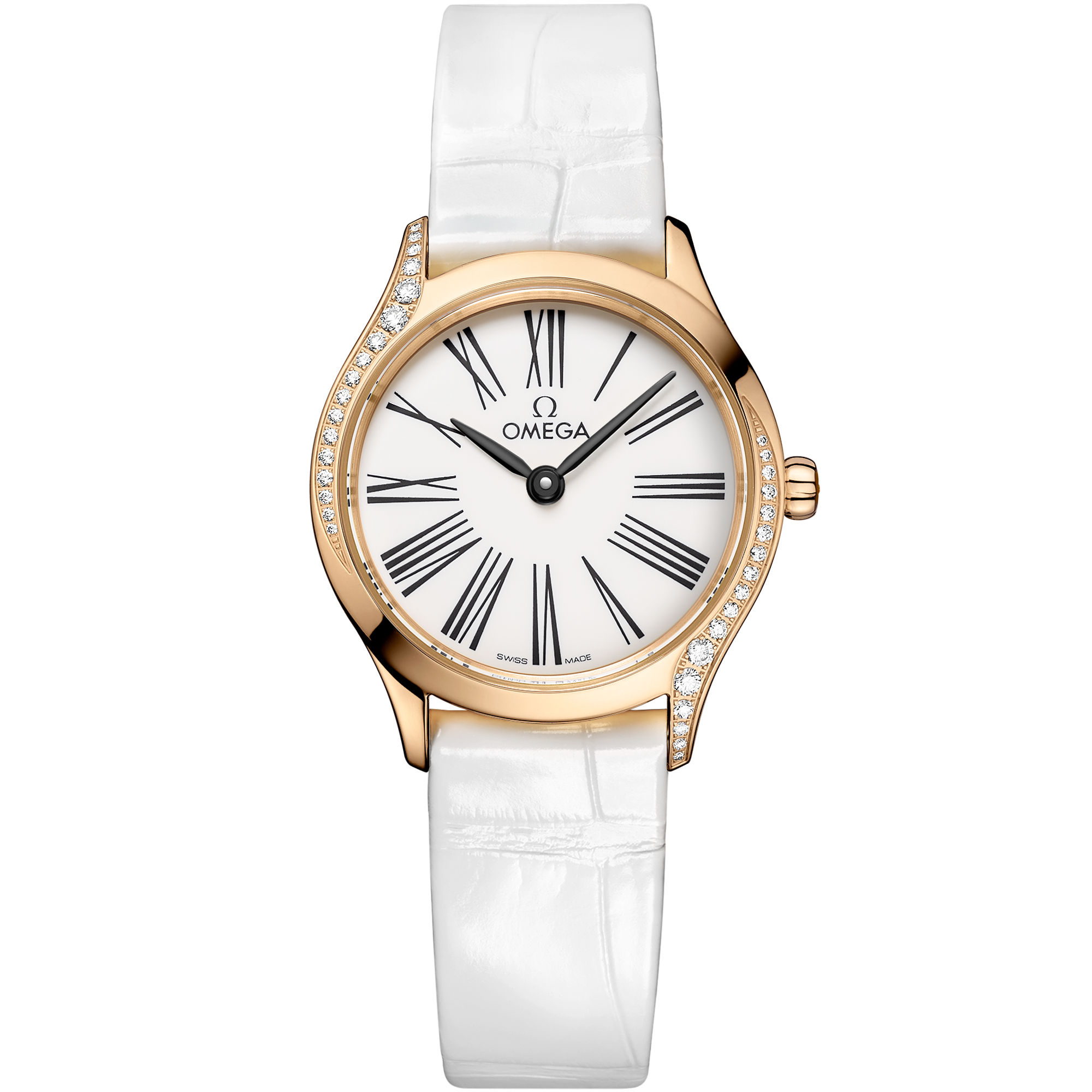 碟飞系列 Mini名典腕表 26毫米, Moonshine 18k金表壳 搭配 鳄鱼皮 - 428.58.26.60.04.001 - 影像 1