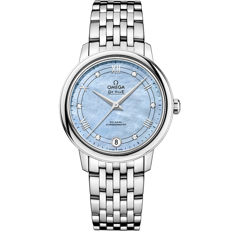 碟飞系列 典雅腕表 32.7毫米, 精钢表壳 搭配 精钢表链 - 424.10.33.20.57.001 - 影像 1